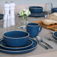 Service de table en grès pour 4 personnes